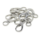 10 Carabiners Spring Clasps Keychain Key Rings DIY Key Clasps for Bags Craft