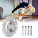 5pcs Stainless Steel Rotatable Hammock Swing Hanger Hook Fixed Hanging Z7Q4