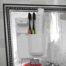 Toothbrush Rack Holder Container Waterproof Silicone Bathroom Organizer Wal