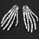 New Fashion Skeleton Hand Bone Hair Clip (White) U6S1