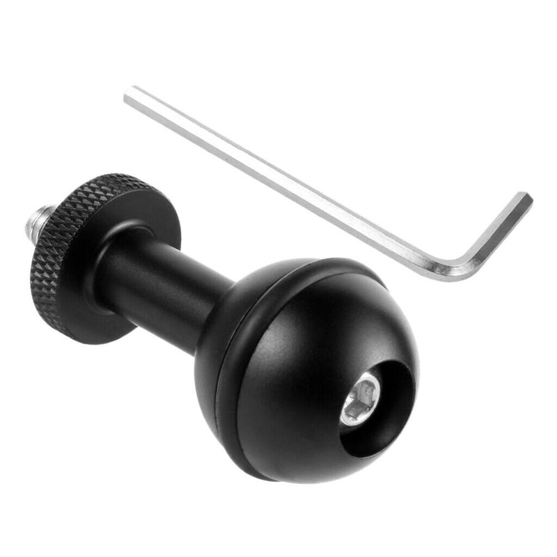1" Ball Adapter with 1/4" Screw Underwater Housing Camera System Diving Arm