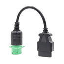 J1939 Male To OBD2 Male Car 9 Pin To 16 Pin Truck Diagnostic Scanner Cable  P6T7