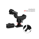 Fishing Rod Holder for Boat Ship, Adjustable 360 Degree Pole Rack Support with 2