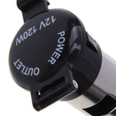 12V 120W Car Universal Tractor Boat Cigarette Lighter Power Socket Outlet Plug