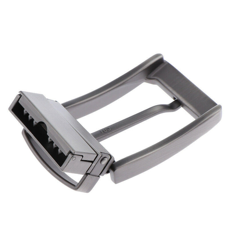 3pack Reversible Alloy Belt Buckle Replacement Rectangular Single Pin Buckle