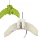 10 Pcs/Pack Magic Clothing Hanger Closet Organizer Space Saver Rack Clothe YAD