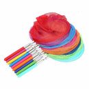 Stainless Steel Kids Children Fishing Net Toys Outdoor Extentable Camping B7M2