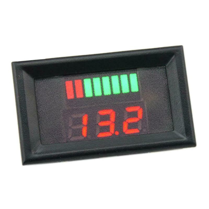 72V DC Digital Lead Acid Battery Capacity LED Indicator Voltmeter Tester