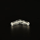 10pcs Clear Elbow Connector Fish Tank Aquarium Air Line Tubing Connector MO