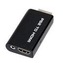 PS2 to HDMI Audio Video Converter Adapter w/ 3.5mm Audio Output HDTV Monitor