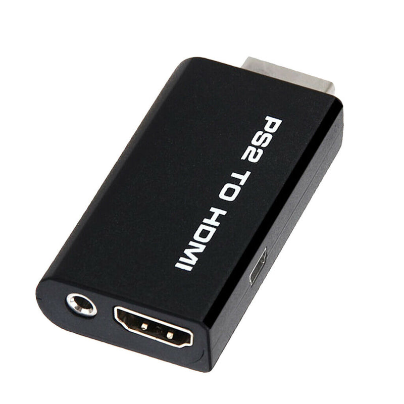 PS2 to HDMI Audio Video Converter Adapter w/ 3.5mm Audio Output HDTV Monitor