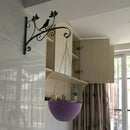 Hanging Plants Bracket Wall Planter Hook Flower Pot Bird Feeder Lanterns Hanger