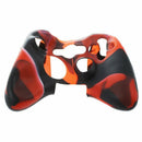 Silicone Cover Case Skin for Xbox 360 Controller Camo+black