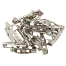 20 Brooch Bar Backs Safety Pins Catch Findings Small 20mm P4R4
