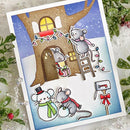 DIY Metal Frame Cutting Die Stamp Embossing Mouse Shape Silicone Seal (B) A