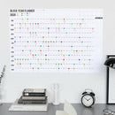2020 Yearly Calendar Planner Memo Organiser Annual Schedule Daily With Stic- OZ