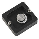 PU40 Quick Release Plate for J1 N1 Tripod Ball Head Arca Swiss with 1/4 inc