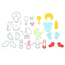 11x Baby Cutting Dies Stencil For DIY Scrapbook Album Paper Card Carft Handmade