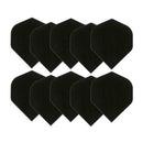 30 Pcs PET Dart Flights High Quality Simple Black Darts Accessories BIN T4V H5W7