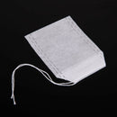 100pcs Empty Teabags String Heat Seal Filter Paper Herb Tea Bag 5.5 x7CM