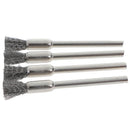 4Pcs 50mm Steel Wire Brushes Polishing Wheel Mini Brushed Brush for ToolsME