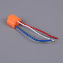 5X H4 9003 Car Female Ceramic Headlight Extension Connector Bulb Wire Adapter %o