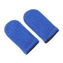 2x Breathable Game Controller Finger Cover Sweat Proof Thumb Sleeve (B)