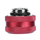 G1/4 Thread Rigid Tube 14mm Hard Tube Extender for PC Water Cooling(Red)