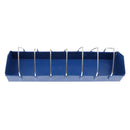 Bird Pigeon Poultry Trough Feeding Chicken Animal Farming Tools Case Blue