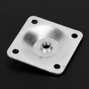 10pcs Furniture Hardware Table Leg Mounting Plate Sofa Legs Plates Hinge