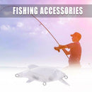 8cm Transparent Blank Lure Bait Unpainted Hookless Hard Bait Fishing Tool