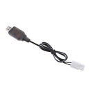 9.6V USB to L6.2-2P Plug NI-MH/NI-Cd Battery Charging Cable For RC Drone Toys