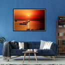 5D DIY Full Drill Diamond Painting Sunset Embroidery Mosaic Kit Home Decor