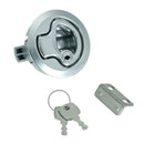 New Flush Pull Slam Latch Hatch with Lock Door for RV Marine Boat Suitable  F6R2