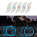 5x Spoke Wire Tire Tyre Wheel LED Bright Light Lamp Colorful Bicycle Cycling