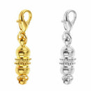4X  Magnetic  Clasps Jewellery DIY Bracelet Connectors 6mm OZ BX