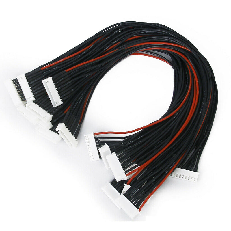 10 Pieces 30cm JST-XH 8S Lipo Balance Wire