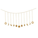 Art Gifts Moon Phase Lunar Display Wall Hanging Pendants For Wall Decoration