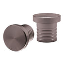 2Pieces 25MM CNC Billet Machines Alloy Blanking Plugs BOV Flange Adapter