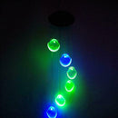 Solar Wind Chime Lights Creative LED Outdoor Color Changing Hanging Pendan AEI