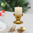 European Style Metal Pillar Candle Holder Table Candlestick Home Decoration