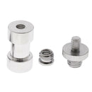 3 in 1 1/4" 3/8" Screw 3/8" Spigot Stud Convert Adapter Kit for DSLR Tripod