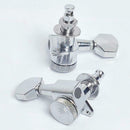 Guitar String Inline Tuning Pegs Locking Tuners Keys Machine Heads Chrom