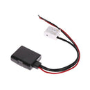 Bluetooth Audio Adapter Receiver Aux 12 Pins Adapter Speaker A2DP For BMW