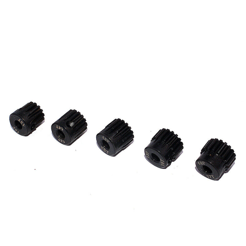 5pcs Gears Motor Gears Without Brush Steel [13T 14T 15T 16T 17T] 48DP RC Car