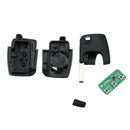 4D63 Chip 3 Buttons Replacement Flip Folding Remote Control Key For Ford Focu I1