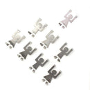 8 Pack over the Cabinet Door Hook Lovers Shaped Hanging Hooks for Kitchen,
