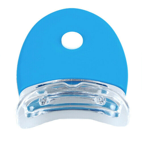 Plastic Teeth Whitener With Bright Blue LED Light , Whitening Tool Beauty Smile