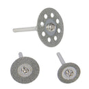 30 Pcs Diamond Cutting Wheel (25Mm/20Mm/16Mm Each 10), Diamond Coated Cutti X8O2