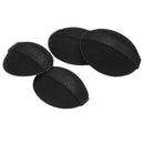 4Pcs Girls Hair Lift Volume Styling Making Tool Bump Up Insert Sponge Pad Black